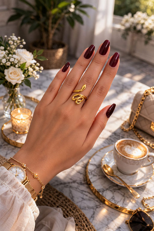 Adjustable Snake Ring